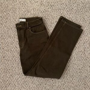 Abercrombie & Fitch Dark Brown Jeans